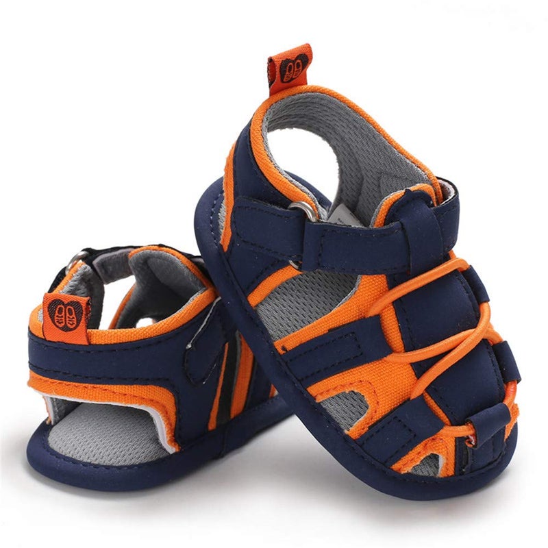 HsdsBebe Infant Baby Boys Girls Summer Beach Sandals Breathable Athletic Anti-slip Soft Sole Newborn First Walker Crib Shoes - Image 3